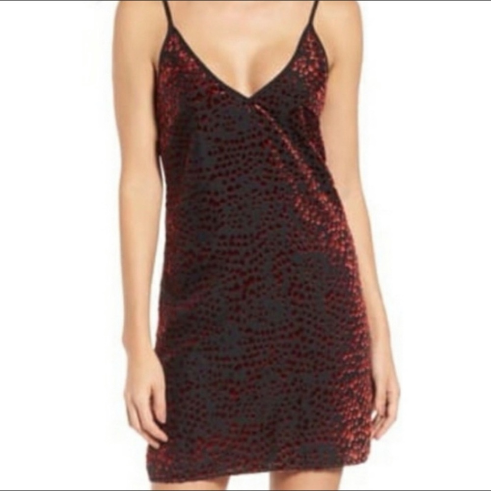 NWT Wayf Low Back Mini Dress